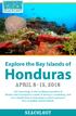Explore the Bay Islands of Honduras