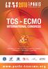 TCS - ECMO PARIS JUNE INTERNATIONAL CONGRESS UICP.   Premilinary Program TCS - ECMO