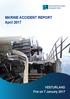MARINE ACCIDENT REPORT April 2017
