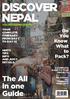 DISCOVER NEPAL. The All in one Guide. What. Pack? VOLUNTEERING EDITION YOUR COMPLETE ITINERARY FROM DAY 1 TO DAY 14 HINTS TIPS INFO AND JUICY DETAILS