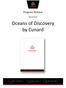 Oceans of Discovery by Cunard