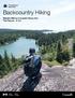 Backcountry Hiking. Mdaabii Miikna & Coastal Hiking Trail Trip Planner - V. 4.2