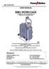 USER MANUAL BMU WORKCAGE. CONFORM TO THE MACHINE DIRECTIVE 2006/42/EC and to EN1808 (1999)