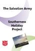 The Salvation Army. Southerness. Holiday Project