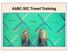 AABC-SEC Travel Training