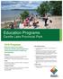 Education Programs Candle Lake Provincial Park