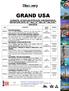 GRAND USA. 22 NIGHTS / 23 DAYS IN HOTELS EX- SAN FRANCISCO. DEPARTURE DATE: 30 TH April, 14 TH May, 22 ND May & 05 TH June 2018.