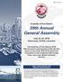 39th Annual General Assembly