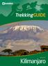 TrekkingGUIDE 2013/14. Kilimanjaro