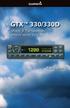 GTX 330/330D. Mode S Transponder. Pilot s Guide. software version 8 and up
