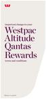 important changes to your Altitude Qantas Rewards terms and conditions