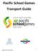 Pacific School Games Transport Guide