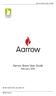 Aarrow Stove User Guide February 2015