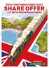 Vintage Trains Community Benefit Society SHARE OFFER. in a n. British Mainline Railway Company. Subscribe At.