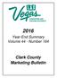 Year-End Summary Volume 44 - Number 164. Clark County Marketing Bulletin