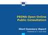 PRIMA Open Online Public Consultation