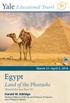 April 10-24, Egypt. India. Land of the Pharaohs Aboard the Sun Boat III