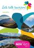 Let talk tourism! NOV 10/11.   The Brehon, Killarney