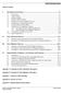 Table of Contents. Appendix A Evaluation of Noise Abatement Alternatives. Appendix B Evaluation of Noise Mitigation Alternatives