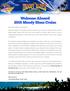 Welcome Aboard 2016 Moody Blues Cruise