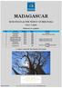 MADAGASCAR MORONDAVA & THE TSINGY OF BEKOPAKA. 9 days / 8 nights. Itinerary at a glance