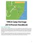 YMCA Camp Heritage 2018 Parent Handbook About YMCA Day Camps