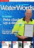 WaterWords. Pete clocks up a decade P10. Vacation students special edition. In review. Meet the new starters WHAT S INSIDE