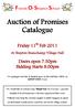 Auction of Promises Catalogue