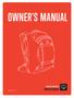 OWNER'S MANUAL. ospreypacks.com TREKKING / GEAR HAULER PORTER SERIES