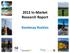 2012 In-Market Research Report. Kootenay Rockies