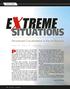 EXTREME SITUATIONS. People do not like surprises, especially when. Structured Coordination is Key to Success FEATURE