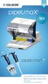 NEW. Speaking Volumes Pipettes Tips Service Product Guide ISSUE1 Also available online at