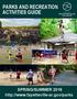 PARKS AND RECREATION ACTIVITIES GUIDE