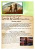 Interesting Facts about Lewis & Clark Expedition Bonus pages!