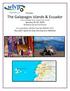 Presents The Galapagos Islands & Ecuador