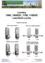 Lockey 1600, 1600DC, 1150, 1150DC Latchbolt Locks