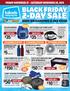 2-DAY SALE BLACK FRIDAY SAVE ON CAMPING & 4X4 GEAR FRIDAY NOVEMBER 27 SATURDAY NOVEMBER 28, 2015 NEW NEW SAVE 45% SAVE $10 $35 STOCKING STUFFER