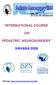 INTERNATIONAL COURSE PEDIATRIC NEUROSURGERY. Web page: