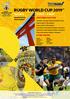 RUGBY WORLD CUP 2019 TOUR 3