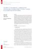 THE IMPACT OF INFORMATION - COMMUNICATION TECHNOLOGIES ON DEVELOPMENT OF RURAL TOURISM IN SOUTHERN AND EASTERN SERBIA