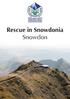 Rescue in Snowdonia Snowdon