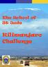 The School of St Jude. Kilimanjaro Challenge