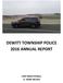 DEWITT TOWNSHIP POLICE 2016 ANNUAL REPORT