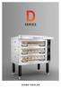 A reliable deck oven that works for both confectionary and bakeries.