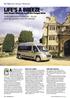 Auto-Sleeper Windrush on 2.2-litre Peugeot Boxer Family motorhoming in a panel van the very latest high-top blows in from the Cotswolds