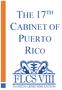 THE 17 TH CABINET OF PUERTO