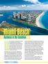 When city leaders unveiled plans to renovate. Miami Beach. Business in the Sunshine SPONSORED SECTION 1