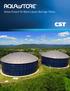 Glass-Fused-To-Steel Liquid Storage Tanks