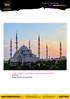 TOUR HIGHLIGHTS SINGAPORE ISTANBUL BURSA. Istanbul. City Tour with Blue Mosque, Topkapi Palace & Hagia Sophia. Bursa Grand Mosque