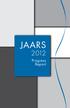 JAARS Progress Report